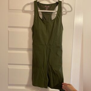 Bike shorts romper